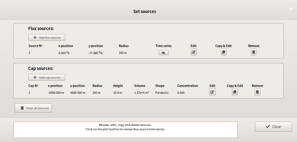 Review Sources box